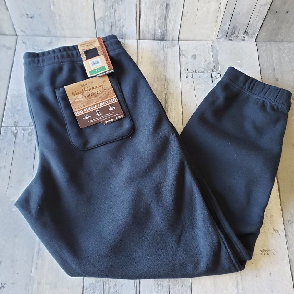 NWT - Weatherproof Fleece Lined Blue Rimrock Jogger - Size XL